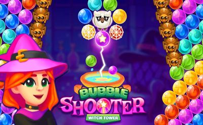 Bubble Shooter Witch Tower