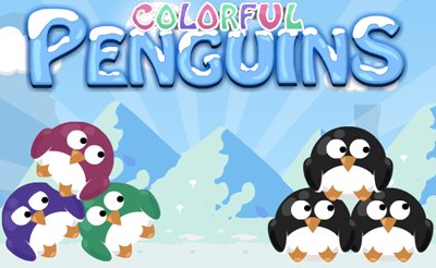 Colorful Penguins