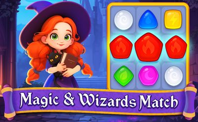 Magic and Wizards Match