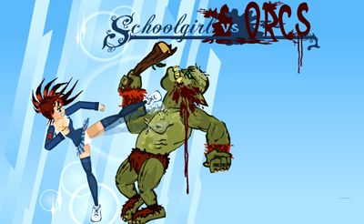Schoolgirl Vs Orcs