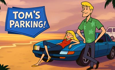 Toms Beach Parking Lot
